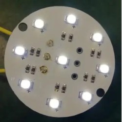Source pour borne, spot 9 LED 1.5W encastrable 42mm