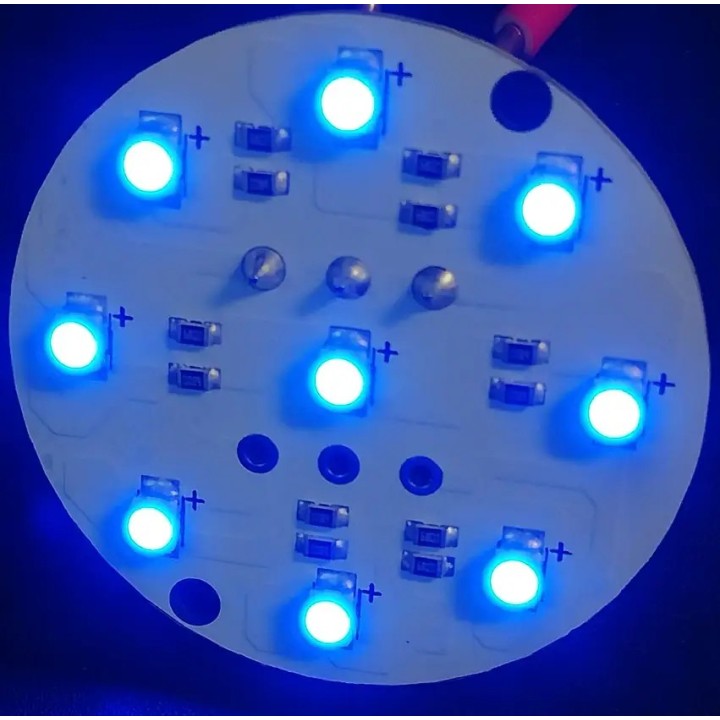 Source pour borne, spot 9 LED 1.5W encastrable 42mm